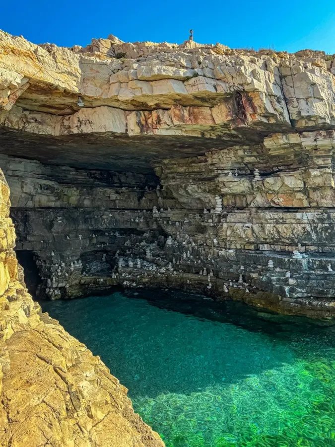 Iconic rocky cove at Cape Kamenjak